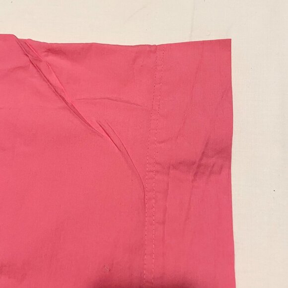 Tommy Hilfiger Cotton Pink Pillowcase 100% Cotton Standard - Picture 3 of 16